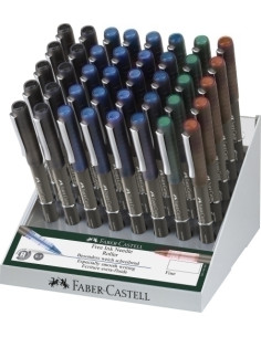 ROLLER TLIQ FABER-CASTELL FINE 07 mm EXPOSITOR DE 40