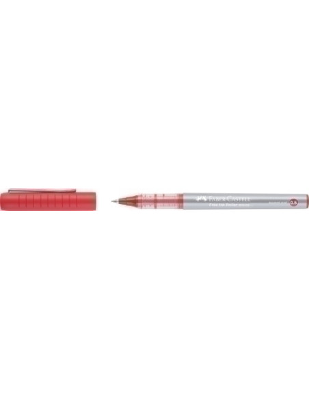 ROLLER TLIQ FABER-CASTELL FREE INK 05 ROJO