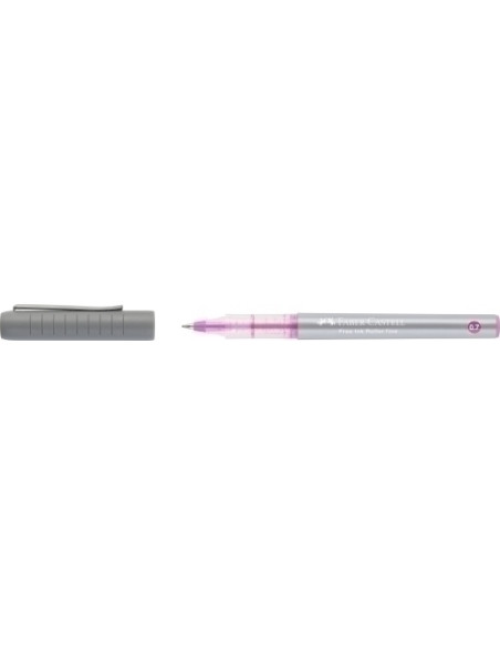 ROLLER TLIQ FABER-CASTELL FREE INK 07 ROSA