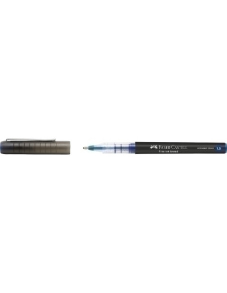 ROLLER TLIQ FABER-CASTELL FREE INK BROAD 15 AZUL