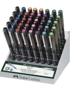 ROLLER TLIQ FABER-CASTELL FREE INK BROAD 15 EXPOSITOR DE 40
