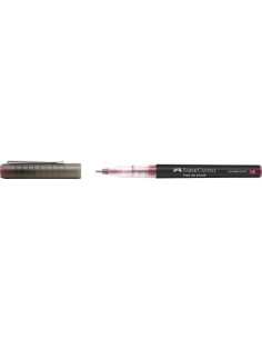 ROLLER TLIQ FABER-CASTELL FREE INK BROAD 15 ROJO VINO