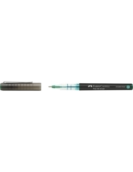 ROLLER TLIQ FABER-CASTELL FREE INK BROAD 15 VERDE