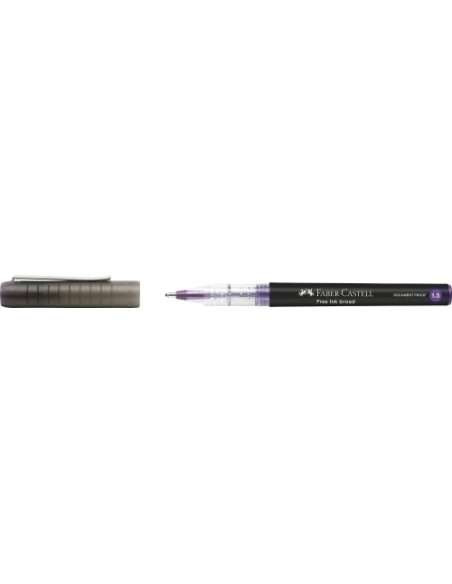 ROLLER TLIQ FABER-CASTELL FREE INK BROAD 15 VIOLETA