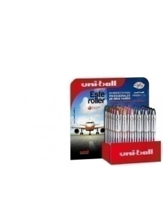 ROLLER TLIQ UNI-BALL VISION ELITE 08 UB-200 COLORES EXPOSITOR DE 36
