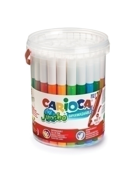 ROTULCARIOCA JUMBO MAXI SUPERLAVABLE BOTE de 50