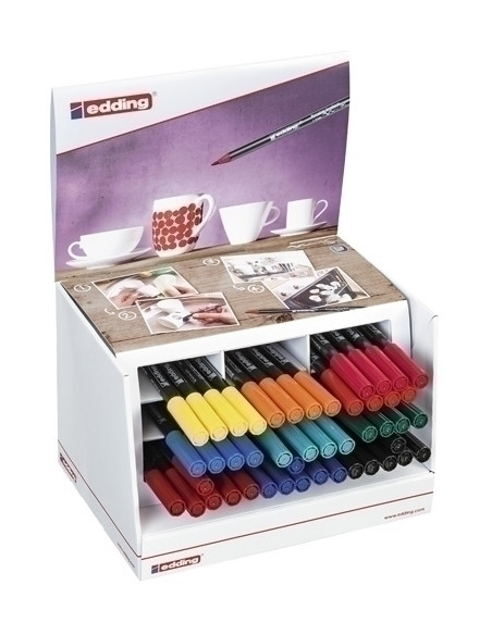 ROTULEDDING 4200 PORCELANA COLSURTIDOS EXPOSITOR de 46