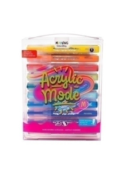ROTULADOR ACRILICO MOOVING 34-37mm  PACK de 20