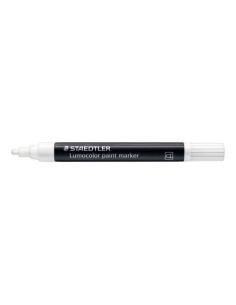 ROTULADOR ACRILICO STAEDTLER 349 LUMOCOLOR PAINT PERMANENTE BLANCO