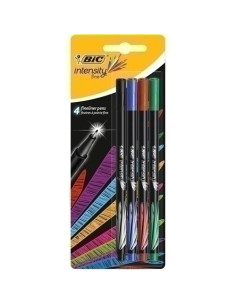 ROTULADOR BIC INTENSITY  4 COLORES SURTIDOS
