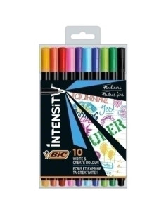 ROTULADOR BIC INTENSITY FINE BLISTER DE 10