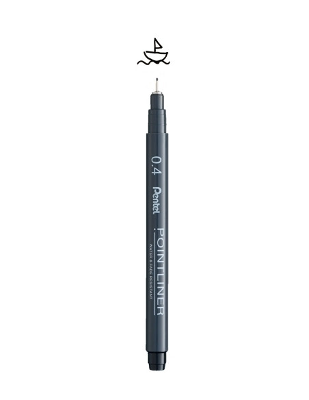 ROTULADOR CALIBRADO PENTEL S20P POINTLINER 04 mm