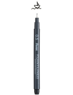 ROTULADOR CALIBRADO PENTEL S20P POINTLINER 05 mm