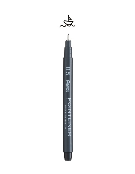 ROTULADOR CALIBRADO PENTEL S20P POINTLINER 05 mm