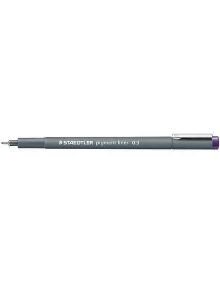 ROTULADOR CALIBRADO STAEDTLER 308 PIGMENT LINER 03 mm VIOLETA