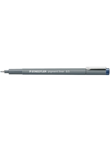 ROTULADOR CALIBRADO STAEDTLER 308 PIGMENT LINER 05 mm AZUL
