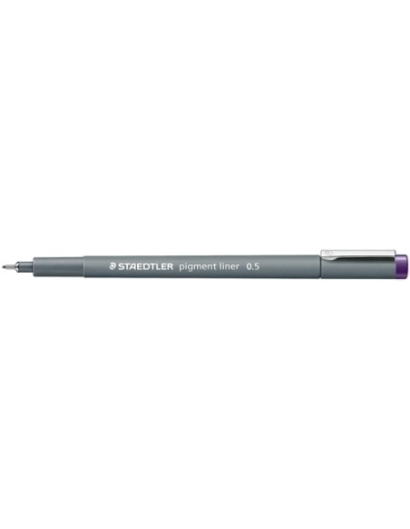 ROTULADOR CALIBRADO STAEDTLER 308 PIGMENT LINER 05 mm VIOLETA