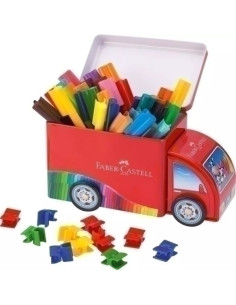 ROTULADOR FABER-CASTELL CONNECTOR CAMION DE METAL C33 10 CONECTORES