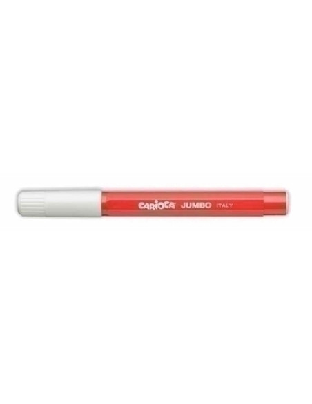 ROTULADOR FIBRA CARIOCA JUMBO  ROJO