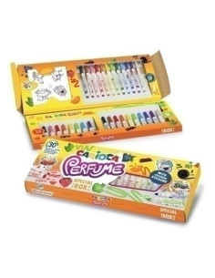 ROTULADOR FIBRA CARIOCA PERFUME CAJA de 30