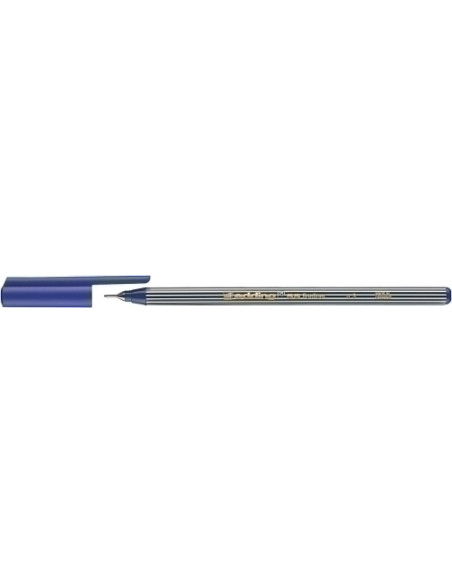 ROTULADOR FIBRA EDDING   55 FINELINER  AZUL