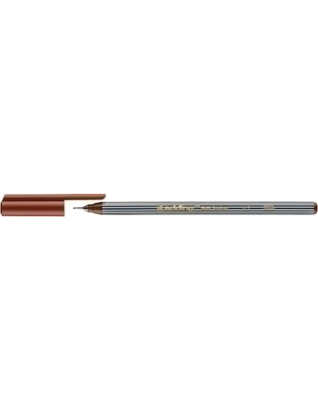 ROTULADOR FIBRA EDDING   55 FINELINER  MARRON