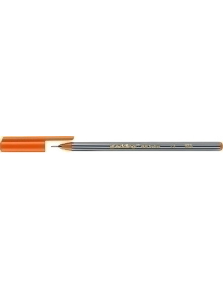 ROTULADOR FIBRA EDDING   55 FINELINER  NARANJA
