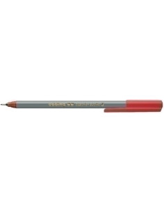 ROTULADOR FIBRA EDDING   55 FINELINER  ROJO