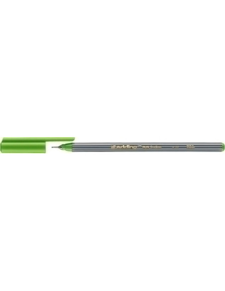 ROTULADOR FIBRA EDDING   55 FINELINER  VERDE CLARO