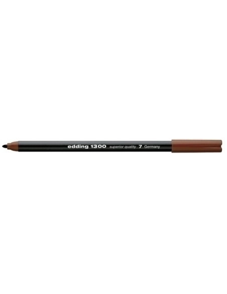 ROTULADOR FIBRA EDDING 1300  MARRON