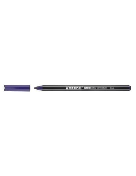 ROTULADOR FIBRA EDDING 1300  VIOLETA