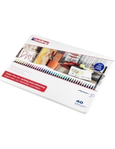 ROTULADOR FIBRA EDDING 1300 CAJA de METAL de 40