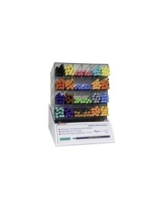 ROTULADOR FIBRA EDDING 1340 BRUSHPEN EXPOSITOR DE 200