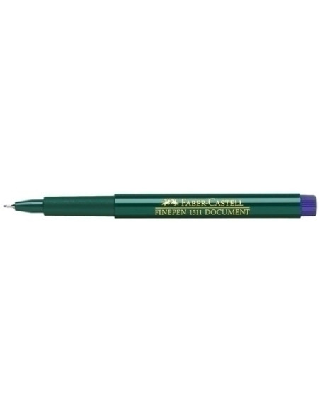 ROTULADOR FIBRA FABER-CASTELL FINEPEN 1511 AZUL