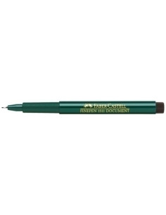 ROTULADOR FIBRA FABER-CASTELL FINEPEN 1511 NEGRO