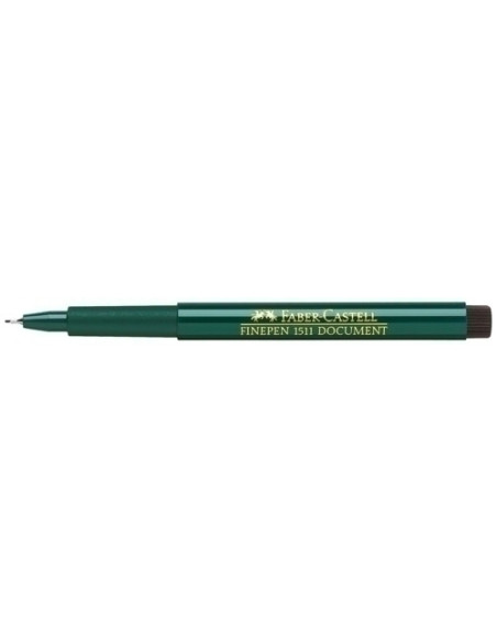 ROTULADOR FIBRA FABER-CASTELL FINEPEN 1511 NEGRO