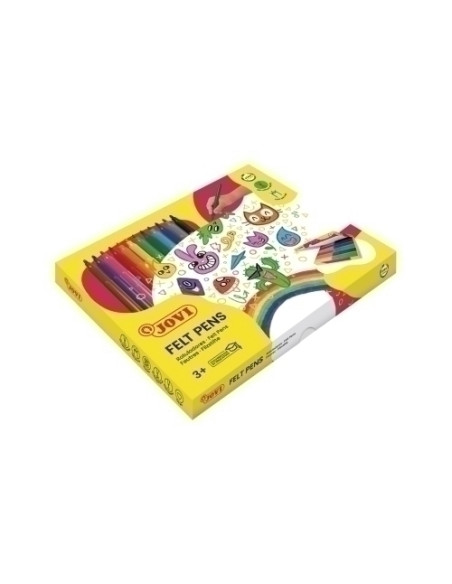 ROTULADOR FIBRA JOVI  CAJA de 144