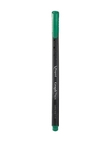ROTULADOR FIBRA MAPED GRAPH PEPS VERDE GOLF