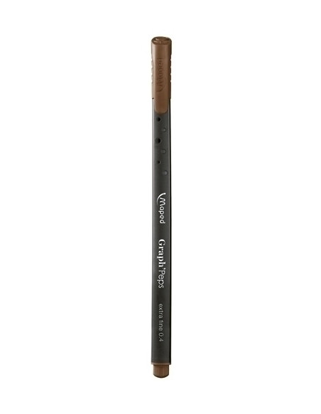 ROTULADOR FIBRA MAPED GRAPH PEPS WOODY BROWN