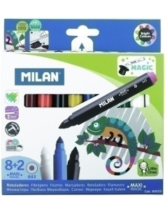 ROTULADOR FIBRA MILAN MAXI MAGIC ESTUCHE de 10 82 SC