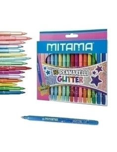 ROTULADOR FIBRA MITAMA PURPURINA ESTUCHE de 16