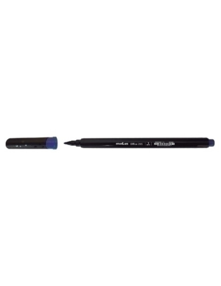 ROTULADOR FIBRA MOLIN 1 mm CUERPO TRIANGULAR AZUL