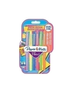 ROTULADOR FIBRA PAPER MATE FLAIR ORIGM 11  RETRO BLISTER de 6