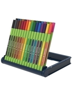ROTULADOR FIBRA SCHNEIDER LINE-UP ESTUCHE DE 32