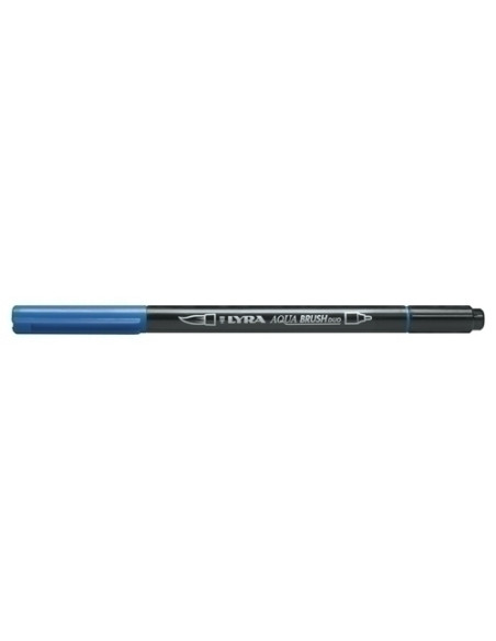 ROTULADOR LYRA AQUA BRUSH DUO Azul Prusia