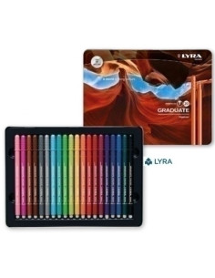ROTULADOR LYRA GRADUATE FINELINER ESTUCHE METAL DE 20