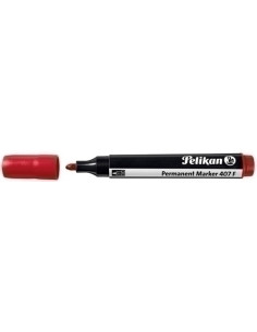 ROTULADOR PERMANENTE PELIKAN 407 F ROJO