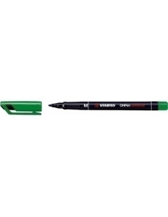 ROTULADOR PERMANENTE STABILO OHPEN 843 M VERDE