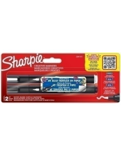 ROTULADOR SHARPIE CREATIVE ACRYLIC SURTIDO BLISTER de 2
