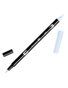 ROTULADOR TOMBOW DOBLE PUNTA PINCEL GRIS CALIDO 1